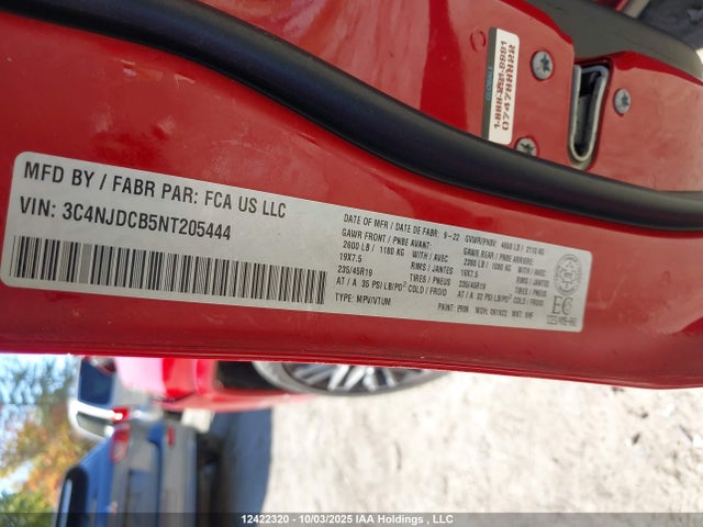 Jeep Compass 2022 3C4NJDCB5NT205444 Image 9