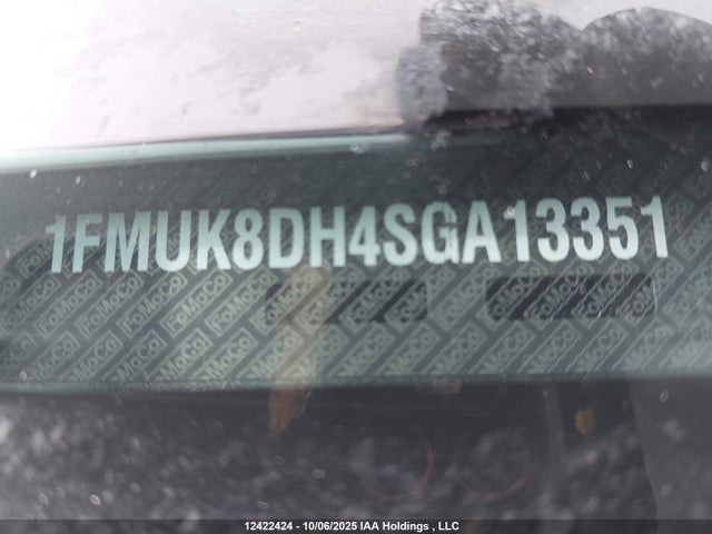 1FMUK8DH4SGA13351 Ford tivct