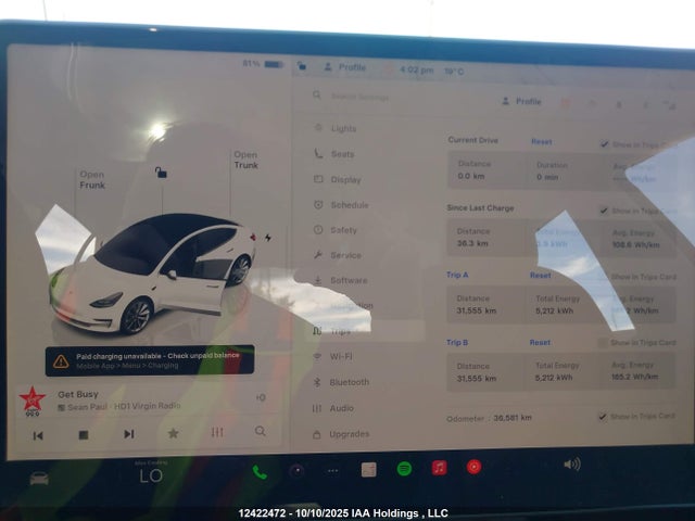 Tesla MODEL 3 2022 5YJ3E1EA1NF374129 Image 7