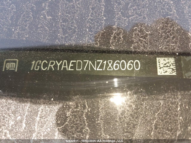 1GCRYAED7NZ186060 Chevrolet Silverado Ltd K1500
