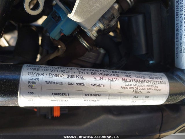 Ducati Scrambler 800 2017 ML015ANMXHT012500 Image 10
