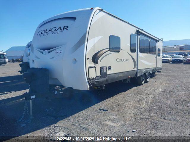 12422948 :رقم المزاد ، 4YDT31B24KC503067 vin ، 2019 Cougar Cougar Roulotte 40pieds مزاد بيع