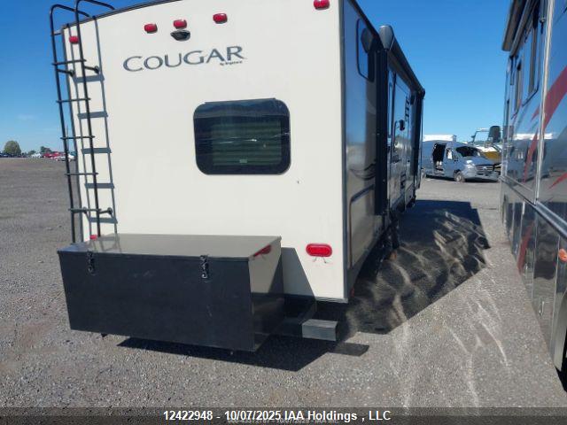 12422948 :رقم المزاد ، 4YDT31B24KC503067 vin ، 2019 Cougar Cougar Roulotte 40pieds مزاد بيع