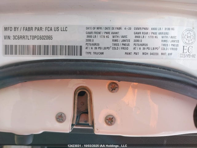 RAM 1500 2023 3C6RR7LT0PG602065 Image 18