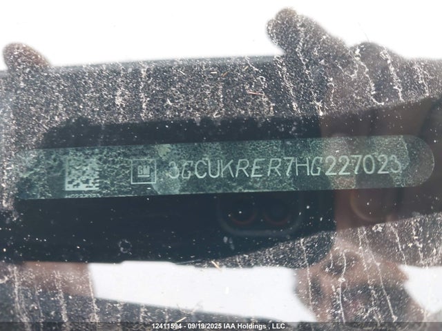 3GCUKRER7HG227023 Chevrolet l8b - bas 3, alum, gen 5