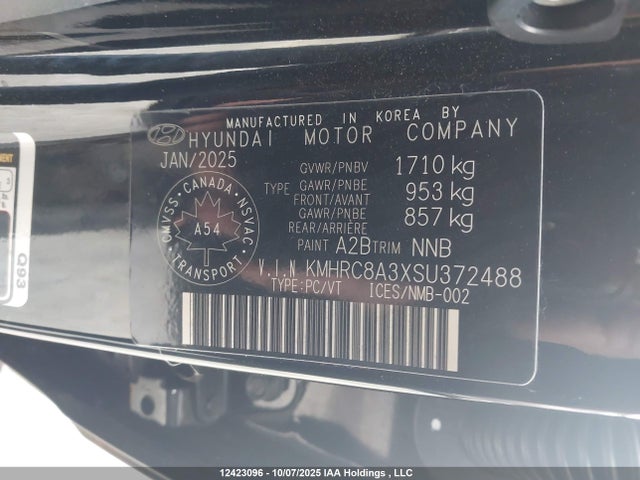 Hyundai mpi gamma ii 2025 KMHRC8A3XSU372488 Image 9