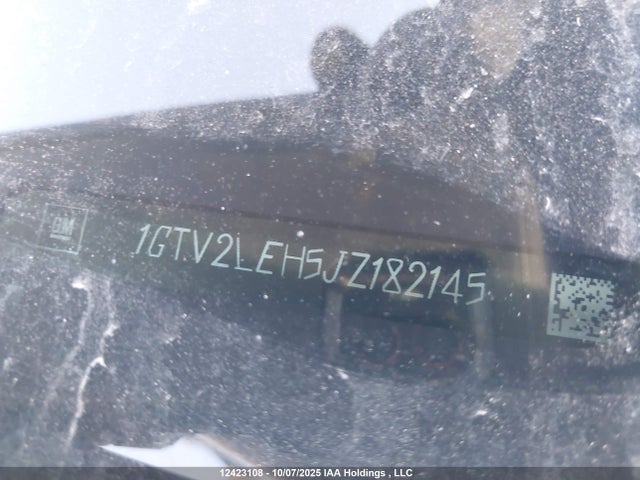 1GTV2LEH5JZ182145 GMC lv3 - sidi: spark ignited direct injection, vvt: variable valve timing, e85 max, alum, gen 5