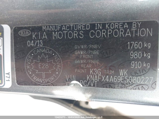 KIA Forte 2014 KNAFX4A69E5080227 Image 18
