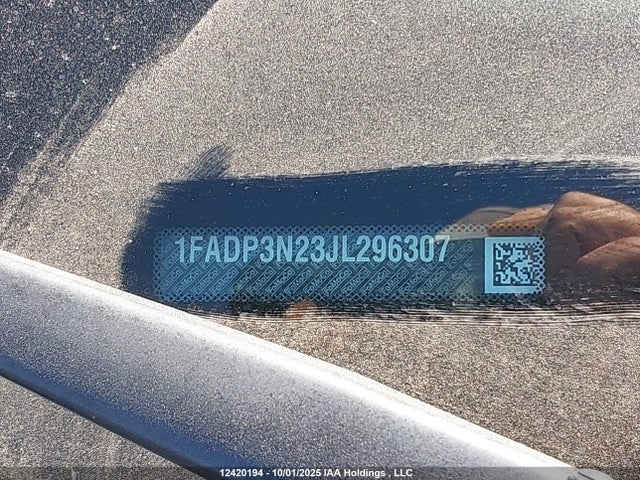 1FADP3N23JL296307 Ford 2.0l gdi