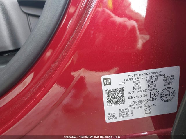 Chevrolet lih 2024 KL79MMS25RB132185 Image 9