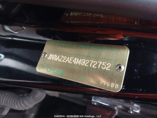 JN8AZ2AE4M9272752 Infiniti Qx80 Luxe/premium Select