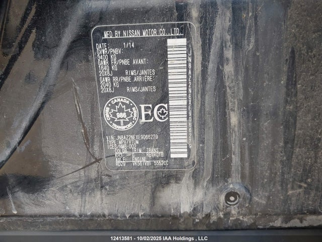 Infiniti 2014 2014 JN8AZ2NEXE9066279 Image 18