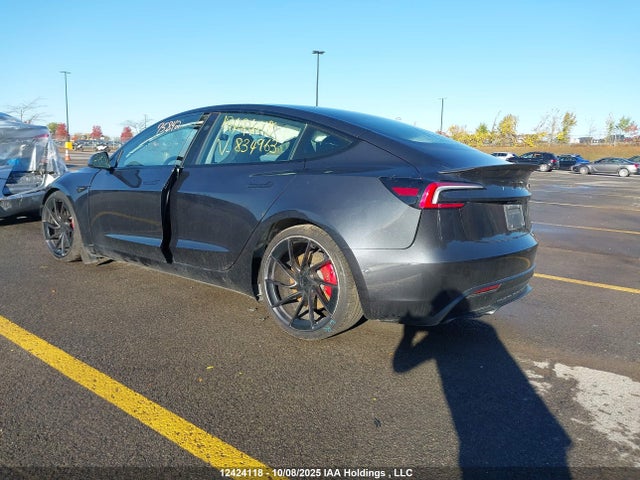 Aukcja sprzedaży 2024 Tesla Model 3 Performance, vin: 5YJ3E1ET1RF834963, numer aukcji: 12424118