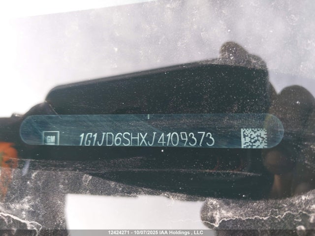 1G1JD6SHXJ4109373 Chevrolet luw - mfi, e85 max