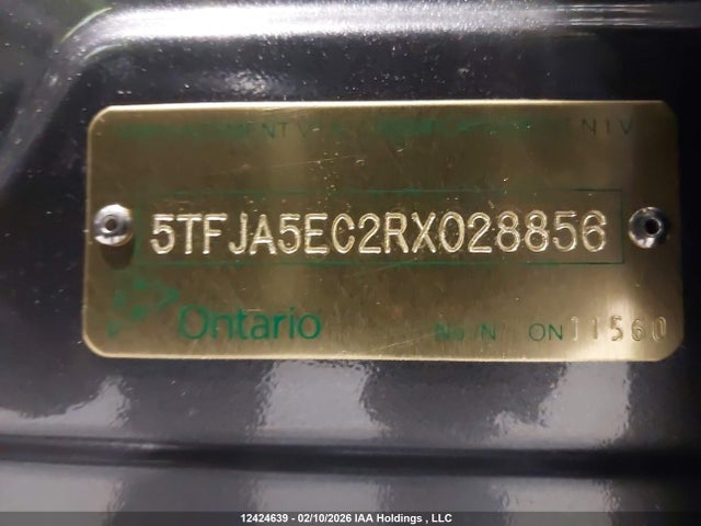 5TFJA5EC2RX028856 Toyota Tundra Crewmax Limited