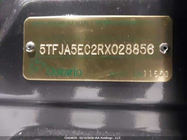5TFJA5EC2RX028856 Toyota Tundra Crewmax Limited