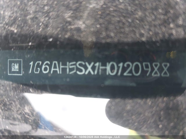 1G6AH5SX1H0120988 Cadillac Ats Turbo Luxury