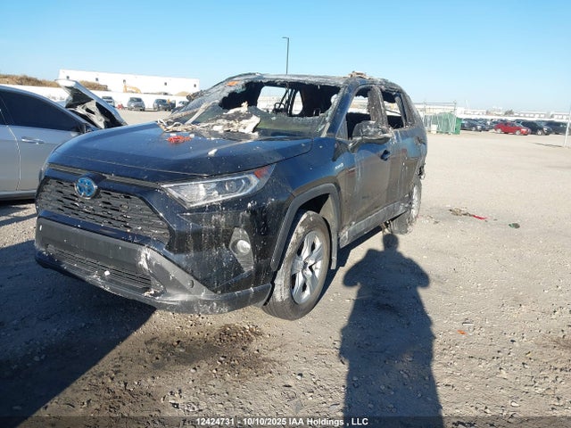12424731 :رقم المزاد ، 2T3RWRFV7MW106136 vin ، 2021 Toyota Rav4 Xle مزاد بيع