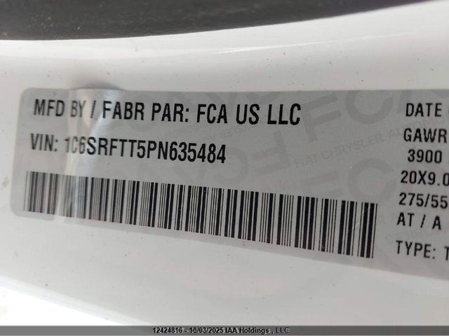 RAM 1500 Sport 2023 1C6SRFTT5PN635484 Image 41