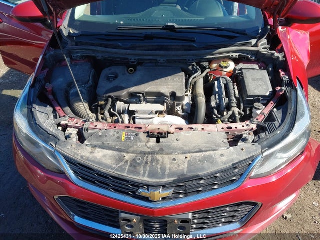 2018 Chevrolet Cruze Lt მანქანა იყიდება აუქციონზე, vin: 3G1BE6SM2JS641859, აუქციონის ნომერი: 12425431