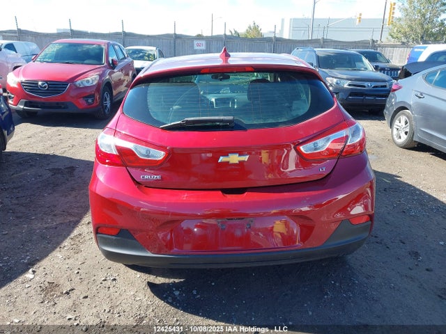 2018 Chevrolet Cruze Lt მანქანა იყიდება აუქციონზე, vin: 3G1BE6SM2JS641859, აუქციონის ნომერი: 12425431