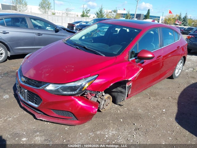 2018 Chevrolet Cruze Lt მანქანა იყიდება აუქციონზე, vin: 3G1BE6SM2JS641859, აუქციონის ნომერი: 12425431