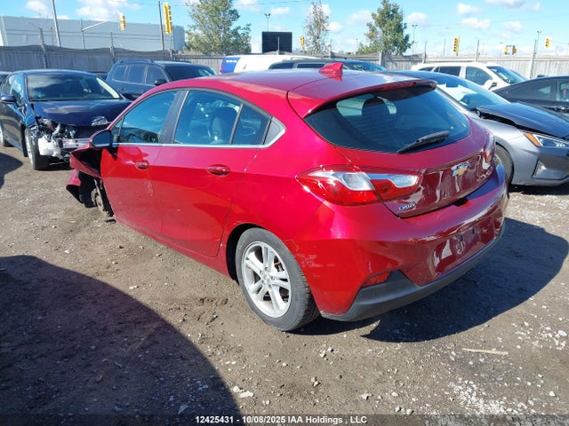 2018 Chevrolet Cruze Lt მანქანა იყიდება აუქციონზე, vin: 3G1BE6SM2JS641859, აუქციონის ნომერი: 12425431