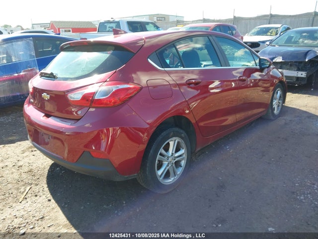 2018 Chevrolet Cruze Lt მანქანა იყიდება აუქციონზე, vin: 3G1BE6SM2JS641859, აუქციონის ნომერი: 12425431