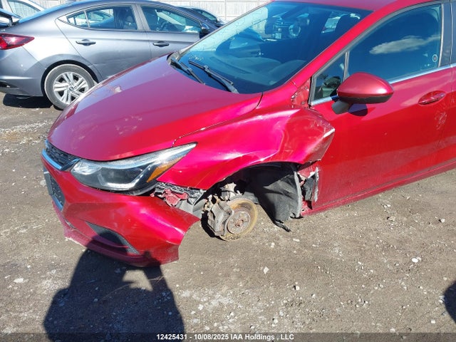 2018 Chevrolet Cruze Lt მანქანა იყიდება აუქციონზე, vin: 3G1BE6SM2JS641859, აუქციონის ნომერი: 12425431