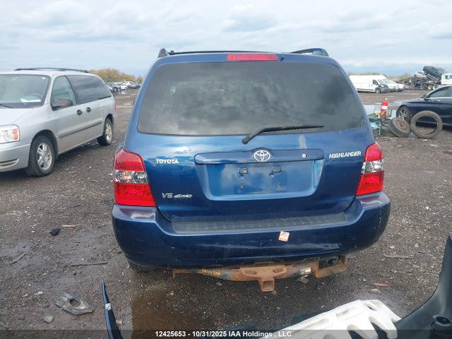 2004 Toyota Highlander V6/v6 7 Passenger მანქანა იყიდება აუქციონზე, vin: JTEHP21A740060506, აუქციონის ნომერი: 12425653