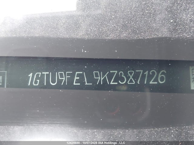 1GTU9FEL9KZ387126 GMC Sierra K1500 Denali