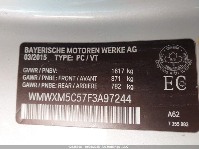 Mini Hardtop 2015 WMWXM5C57F3A97244 Image 18