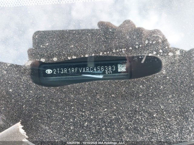 Aukcja sprzedaży 2024 Toyota Rav4 Xle, vin: 2T3R1RFVXRC456383, numer aukcji: 12425756