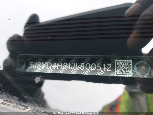5J8YD4H81JL800512 Acura Mdx Elite Package