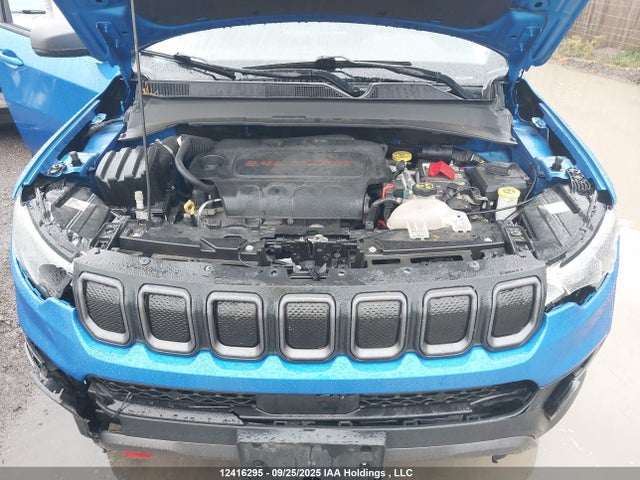 Продажа на аукционе авто 2022 Jeep Compass Trailhawk, vin: 3C4NJDDB0NT114418, номер лота: 12416295
