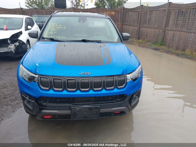 Продажа на аукционе авто 2022 Jeep Compass Trailhawk, vin: 3C4NJDDB0NT114418, номер лота: 12416295