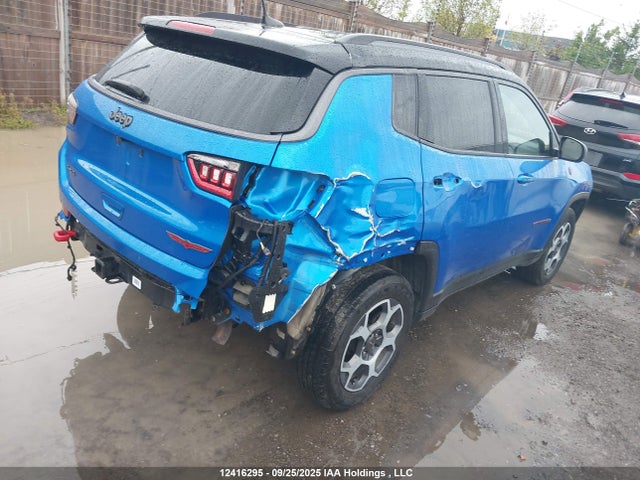 Продажа на аукционе авто 2022 Jeep Compass Trailhawk, vin: 3C4NJDDB0NT114418, номер лота: 12416295