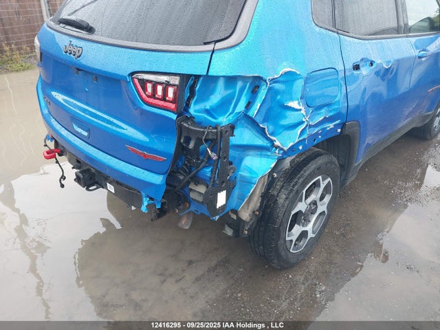 Продажа на аукционе авто 2022 Jeep Compass Trailhawk, vin: 3C4NJDDB0NT114418, номер лота: 12416295