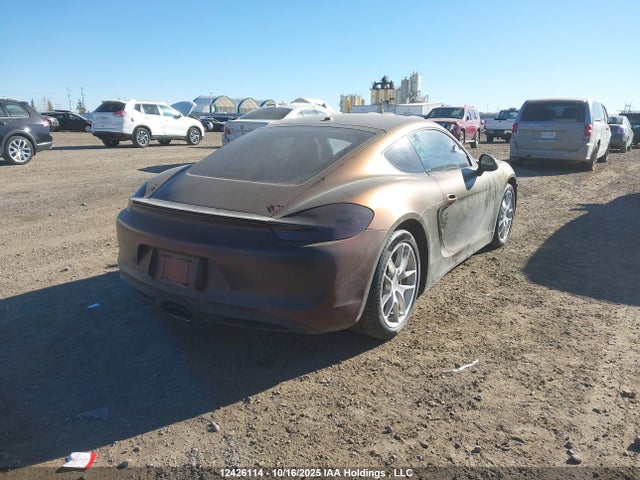Продажа на аукционе авто 2014 Porsche Cayman, vin: WP0AA2A82EK173807, номер лота: 12426114