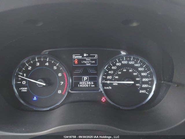 JF2SJEWC2JH445364 Subaru naturally aspirated c5