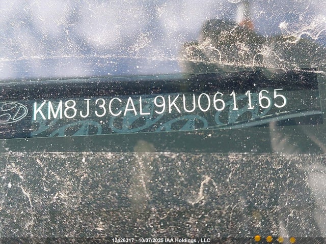 KM8J3CAL9KU061165 Hyundai gdi theta ii