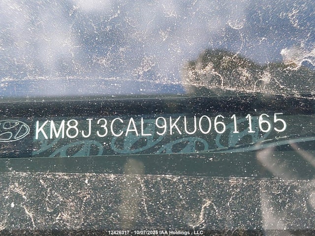 KM8J3CAL9KU061165 Hyundai gdi theta ii