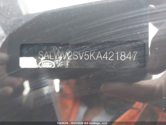 SALWV2SV5KA421847 Land Rover aj126