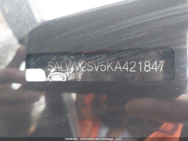 SALWV2SV5KA421847 Land Rover aj126