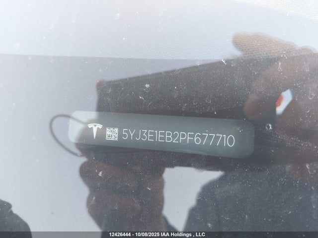 5YJ3E1EB2PF677710 Tesla MODEL 3