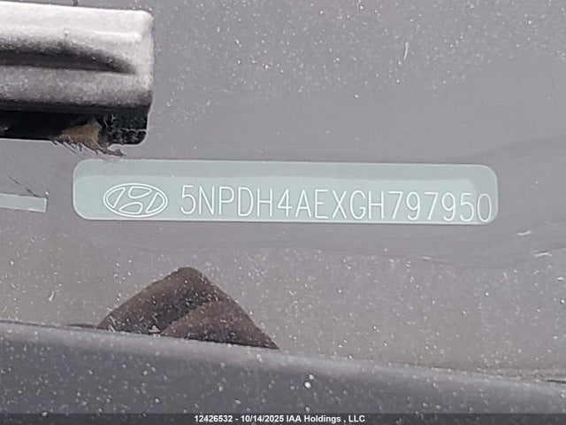 Продаж на аукціоні авто 2016 Hyundai Elantra, vin: 5NPDH4AEXGH797950, номер лоту: 12426532