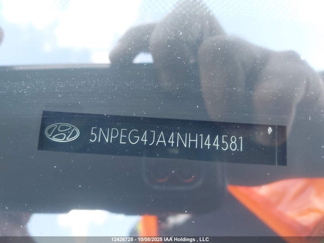 5NPEG4JA4NH144581 Hyundai gdi theta iii