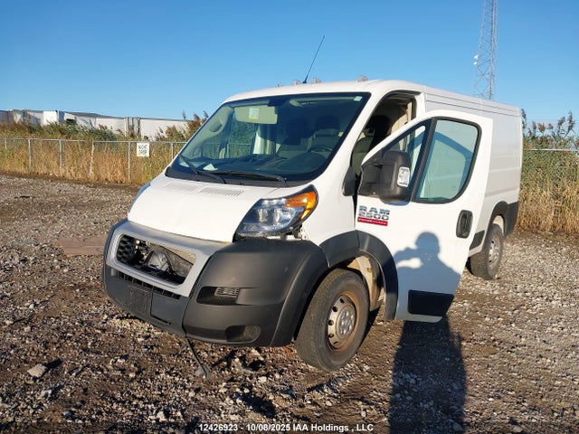 2021 Ram Promaster 2500 Low Roof 136 In. Wb მანქანა იყიდება აუქციონზე, vin: 3C6ERVVG9ME502461, აუქციონის ნომერი: 12426923