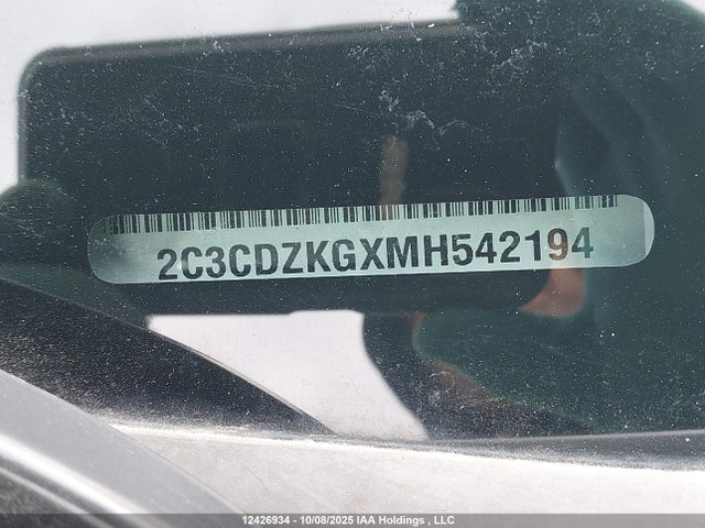 2C3CDZKGXMH542194 Dodge Challenger Gt Awd