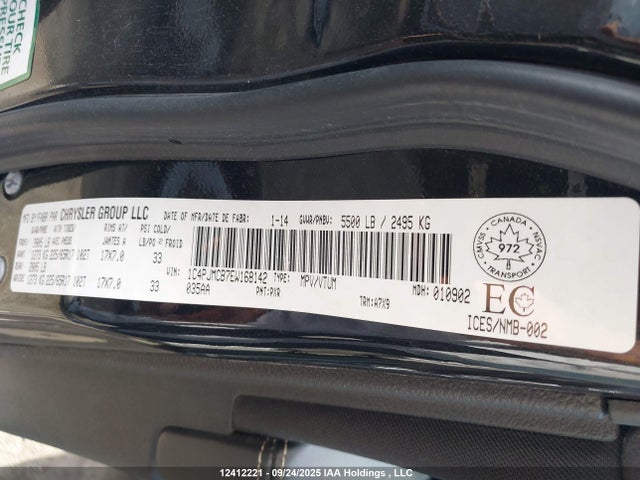 Jeep 2014 2014 1C4PJMCB7EW168142 Image 9